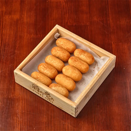 红糖糍粑 Deep Fried Rice Dough w/ Brown SugarGlaze